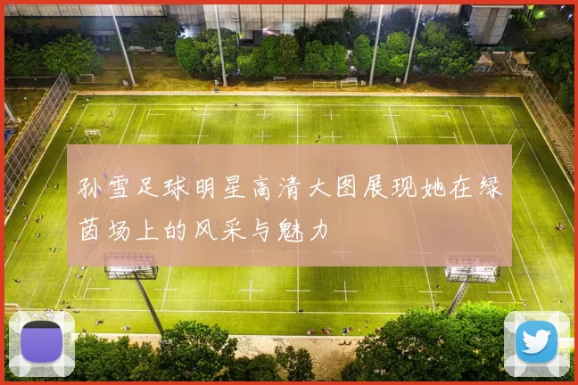 孙雪足球明星高清大图展现她在绿茵场上的风采与魅力