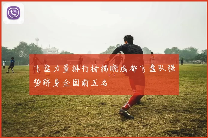 飞盘力量排行榜揭晓成都飞盘队强势跻身全国前五名